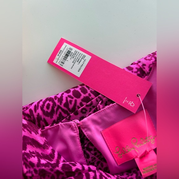 Lilly Pulitzer Preslie Long Sleeve Mesh Midi Dress - Picture 8 of 9